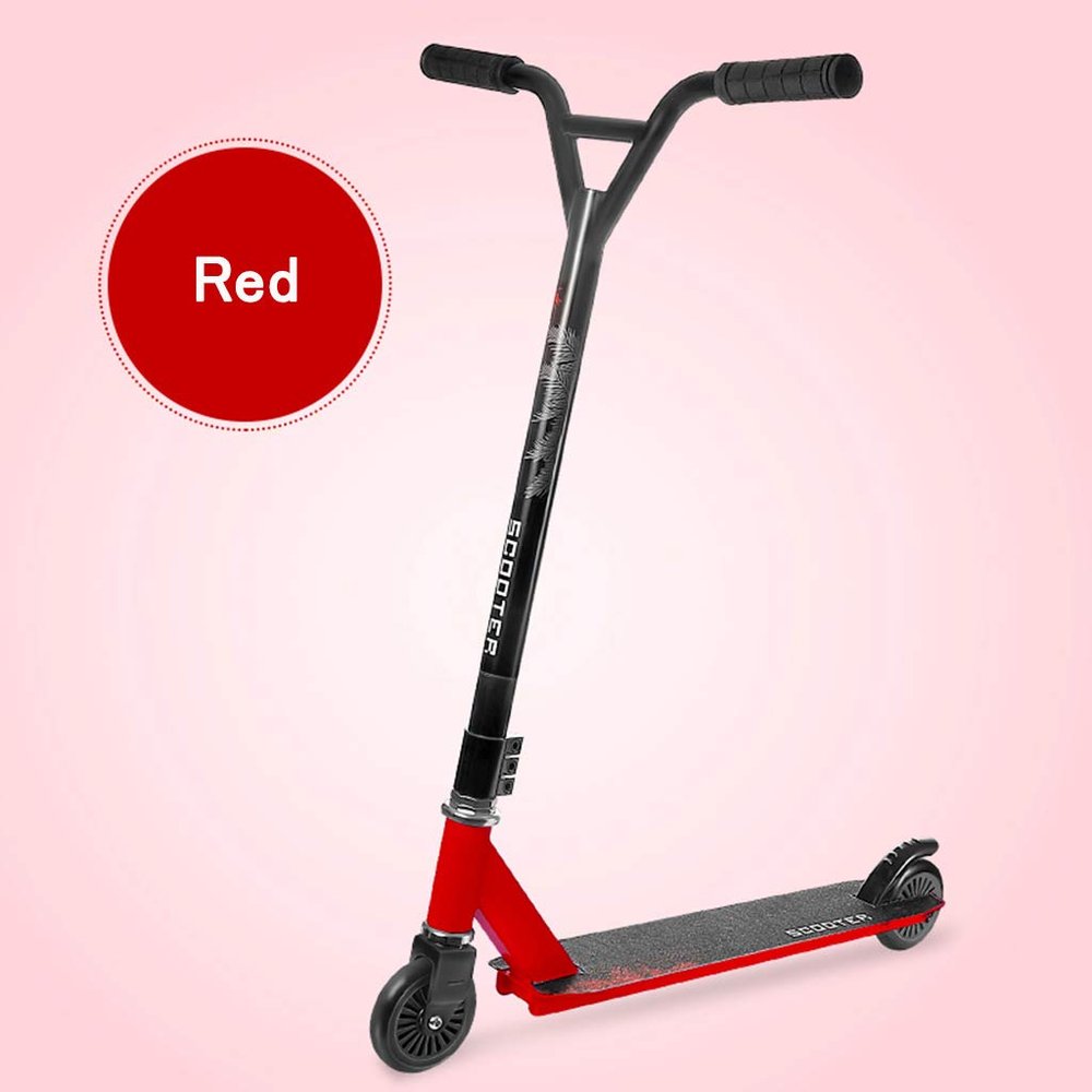 WRRAC-Trampolines Complete Trick Scooters Stunt Scooter Lightweight Pro Scooters with Extra Stable Base Best Gift for Kids 8 Years and Up,Boys,Teens,Adults Multiple Colors