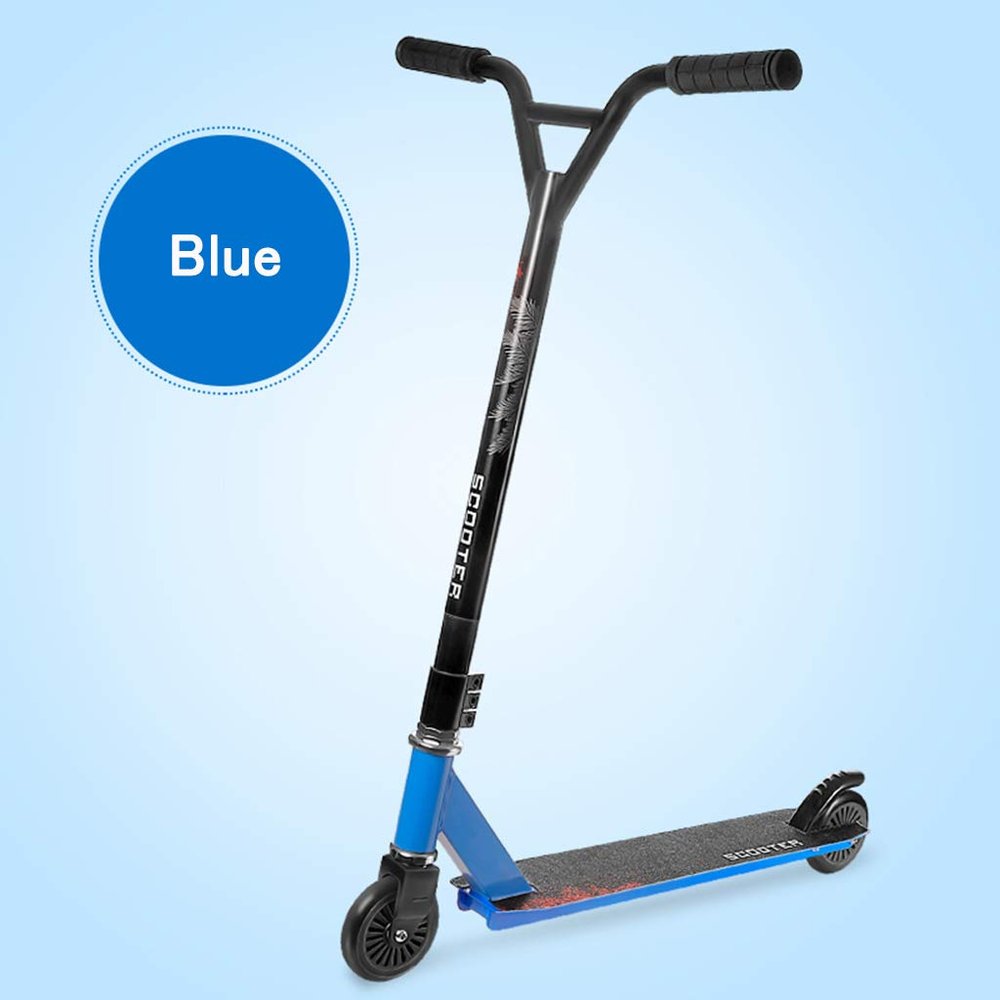 WRRAC-Trampolines Complete Trick Scooters Stunt Scooter Lightweight Pro Scooters with Extra Stable Base Best Gift for Kids 8 Years and Up,Boys,Teens,Adults Multiple Colors