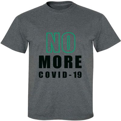 NO More COVID-19 Unisex Jersey Short Sleeve Crew Neck T-Shirts