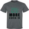 NO More COVID-19 Unisex Jersey Short Sleeve Crew Neck T-Shirts view 1