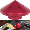 Eliminator Trolling Motor Prop Nut Billet Aluminum Custom Fit For MinnKota 80, 101 and 112 lb Models (GFEL-MK-BK-DP) - RED view 1