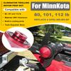 Eliminator Trolling Motor Prop Nut Billet Aluminum Custom Fit For MinnKota 80, 101 and 112 lb Models (GFEL-MK-BK-DP) - RED view 2