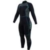 AKONA Women's 5mm Full Suit. Quantum Stretch Neoprene (Tiffany, 9) view 1