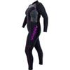 AKONA Women's 5mm Full Suit. Quantum Stretch Neoprene (Tiffany, 9) view 3