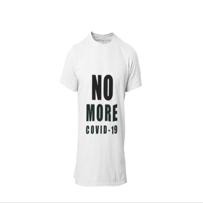 NO More COVID Unisex Jersey Short Sleeve Crew Neck T-Shirts
