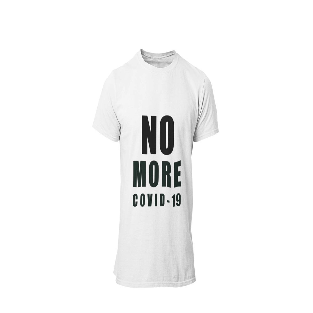 NO More COVID Unisex Jersey Short Sleeve Crew Neck T-Shirts