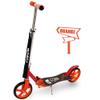 WRRAC-Trampolines Scooter Foldable Kick Scooters for Teenagers & Adults, City Scooter Suspension Design Adjustable Handlebars Range from 95-105cm - Urban Scooter/Up to 220 Lbs, Big Wheels Scooter view 1