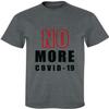 NO More COVID-19 Unisex Jersey Short Sleeve Crew Neck T-Shirts view 1