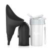 Female Urination Device, Portable Reusable Urinal Funnel with Extension Tube, Small Folding Storage, Suitable for Travel, Festivals, Camping, Traffic Jams, Etc, with Waterproof Cup view 1