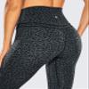 CRZ YOGA Women's Naked Feeling I Workout Leggings 28 Inches - High Waisted Full-Length Yoga Pants Leopard Printed 1 X-Small view 3