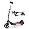 WRRAC-Trampolines Foldable Adult Scooter, 3 Levels Adjustable Height, 2 Big Wheels Kick Scooter for Teens Young Women Men Teens Adult Kick Scoote Support 100KG(220lbs) Weight view 1