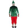 HPO Men's Deluxe Santa's Santa's Helper Costume | Holiday Costume HC-096 (Small) view 4