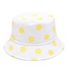 Mashiaoyi Unisex Print Double-Side-Wear Reversible Bucket Hat Small Flower White view 1