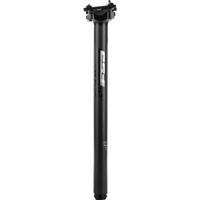 FSA SL-K Carbon Seatpost 31.6mm, 350mm Length, Zero Offset, UD Carbon Fiber Shaft with Alloy Head, Lightweight & Stiff Performance for Road & Mountain Bikes, MTC Compatible Clamp, 6061-T6 Alloy & Carb