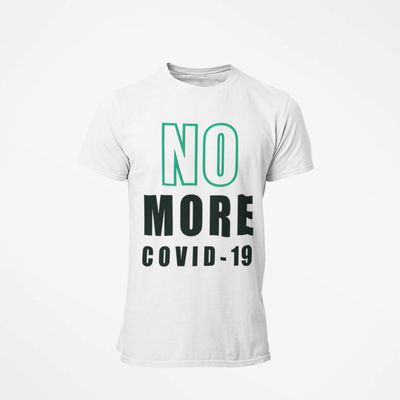 NO More COVID-19 Unisex Jersey Short Sleeve Crew Neck T-Shirts