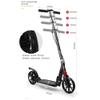 Big Wheel Scooter Urban Master, 1 Second Foldable Design, Handlebar Brake, Lightweight Construction, Double Suspension with Hand Brake Disc Brake + Foot Brake for Adult Kids Beginners Girls Boys view 2