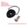 12 Pack of Fishing Rigging D-Ring Kayak with 304 M6 Screw Kit for Boat Canoe Kayak,Give Free Install Tools (Ellipse) view 2