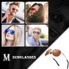 Aviator Sunglasses for Men Polarized Women UV Protection Lightweight Driving Fishing Sports Unisex glasses MX208 Gold Frame Brown Lens view 3