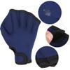 Tbest Swim Gloves, Adults Children Man Woman Diving Swimming Webbed Gloves with Webbed Fingers for Snorkeling Surfing(Dark Blue) Swimming Supplies view 4