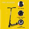 WRRAC-Trampolines Freestyle Kick Scooter Two Bare Feet Street Stunt Scooter Pro 360 Spin Tricks Push/Kicks Edition Design with Rubber Handle Grip Aluminium Deck for Youth and Adult view 2
