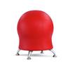 Safco Products Zenergy Stability Exercise Ball Chair, Red Vinyl view 3