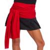 Skeleteen Red Pirate Sash Belt - Red Medieval Renaissance Pirates Tie Bandana Waist Scarf for Men Women and Children view 1