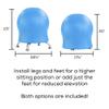 Safco Products Zenergy Stability Exercise Ball Chair, 23"H or 20"H view 2
