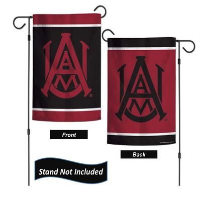 Alabama A&M Bulldogs 12.5 x 18" Double Sided Yard and Garden College Banner Flag is Printed in The USA,