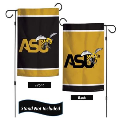 Alabama State Hornets Garden Flag 12.5 x 18 Inch Double Sided College Yard Banner Flag Is Printed in the USA and Licensed by Wincraft