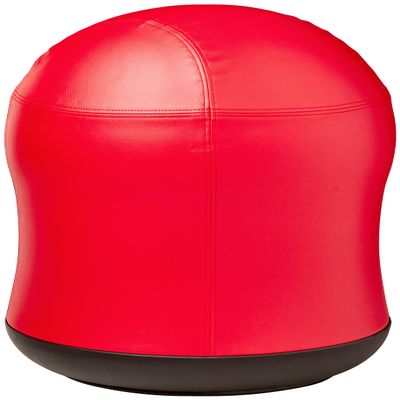Safco Zenergy Swivel Ball Chair, Anti-Burst, Vinyl Exercise Ball Chair for Home, Office & Classroom, Ideal for K-12, Supports Active Seating, Red Vinyl