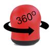 Safco Zenergy Swivel Ball Chair, Anti-Burst, Vinyl Exercise Ball Chair for Home, Office & Classroom, Ideal for K-12, Supports Active Seating, Red Vinyl view 4