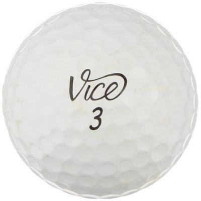 Vice Golf Ball Mix - 100 Near Mint Quality Used Vice Golf Balls (AAA Vice Pro Pro Soft Tour Drive GolfBalls), White (100PK-Vice-3)