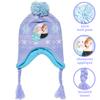 Disney Frozen Beanie Hat, Girls Winter Knit Cap with Pom, Tassels and Matching Mittens for Kids, Size 2-4 Years, Multi view 2