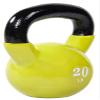 Fitvids All-Purpose Color Vinyl Coated Kettlebell, 5-50 Pounds, Yellow view 2
