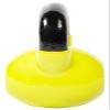 Fitvids All-Purpose Color Vinyl Coated Kettlebell, 5-50 Pounds, Yellow view 4