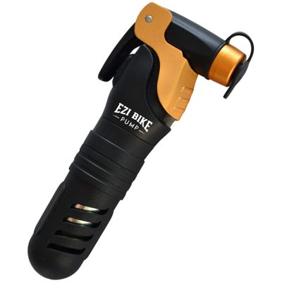 CO2 Bike Tire Inflator Pump Kit Portable Emergency Mini Inflator with 16g Cartridge, Trigger Control, Presta & Schrader Compatible for Road, MTB & E-Bikes 3-Second Inflation (See Video)