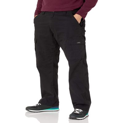 Relaxed Fit Stretch Cargo Pant, Black, 34W x 29L