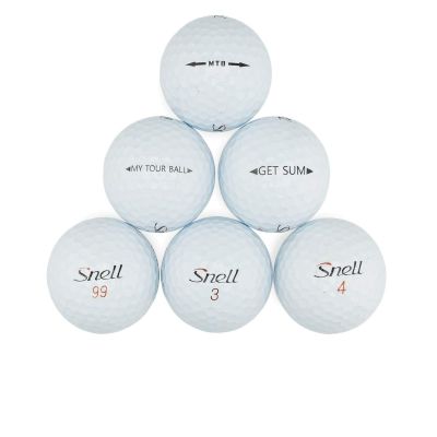Professional Golf Snell Golf Ball Mix - 100 Used Snell Golf Balls (AAA Snell Golfballs), White (100PK-Snell-3)