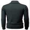 H2H Mens Casual Slim Fit Sweaters Shawl Collar Pullover Fall Winter Casual Knit Ribbed Coat Charcoal US XL/ 2XL (CMOSWL064) view 3