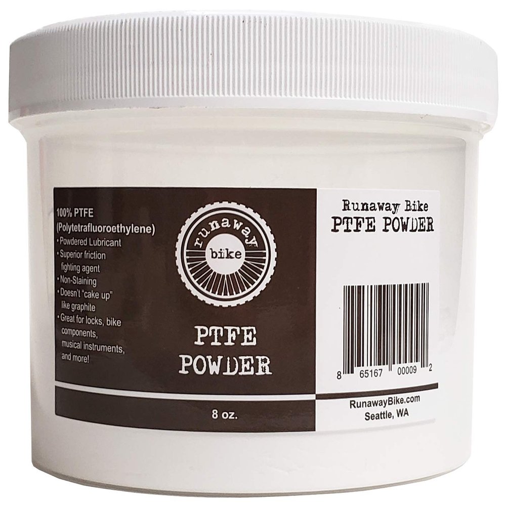 Runaway Bike PTFE Powder (Teflon**) / Applicator Brush Included with 1.5 oz Bottle