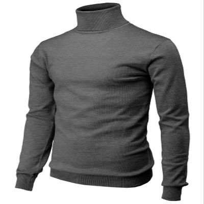 H2H Mens Casual Slim Fit Pullover Sweaters Knitted Turtleneck Cable Patterned Thermal Gray US 2XL/ 3XL (CMOSWL068)