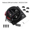 Roykaw Golf Cart 48 Volts Charger Receptacle Delta-Q Charger Socket with Wires for EZGO RXV TXT 2008-Up and 2Five 2010-Up Electric Golf Cart, 3-Prong Charging Port, OEM# 602529,613304 view 3
