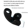 Boao 2 Sets Burley Bike Hitch Bicycle Trailer Hitch Coupler Bike Coupler Attachment Adapter Angled Replacement Connector 12.2mm Compatible with Burley Trailers view 2