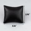 AUEAR, 10 Pack Black PU Leather Watch Pillows Jewelry Display Pillow Bracelet Bangle Cushion Organizer for Gift Box view 2