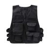 iiniim Kids Children Adjustable Combat Training Vest Outdoor Security Guard Waistcoat for CS Field Multi Pockets Black Under The Age of 7 view 1