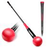 CHAMPKEY Golf Swing Trainer - Tempo & Flexibility Training Aids Warm-Up Stick Ideal for Golf Indoor & Outdoor Practice (Red, 48 Inches) view 1