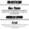 USDOT, MC & CA (CHP) Number Decal Sticker Lettering (Set of 2) view 3