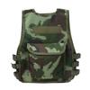 iiniim Kids Children Adjustable Combat Training Vest Outdoor Security Guard Waistcoat for CS Field Multi Pockets Army Green Under The Age of 7 view 2