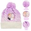 Disney Little Girls Frozen Elsa and Anna Beanie Hat and Gloves Cold Weather Set (Age 2-7), Size Age 4-7, Frozen Pink Gloves view 2