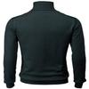 H2H Mens Casual Slim Fit Pullover Sweaters Knitted Turtleneck Cable Patterned Thermal Charcoal US L/XL (CMOSWL068) view 4